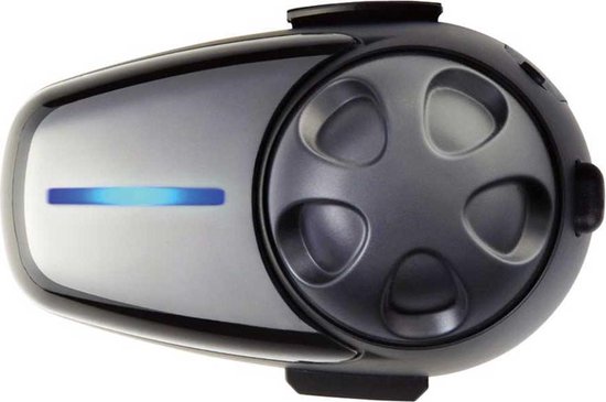 Sena SMH10-11 - Casque/interphone Bluetooth pour moto SMH10 avec kit microphone universel