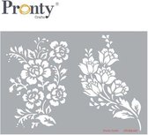 Pronty Mask stencil Bloemen A5 470.806.063 (06-24)