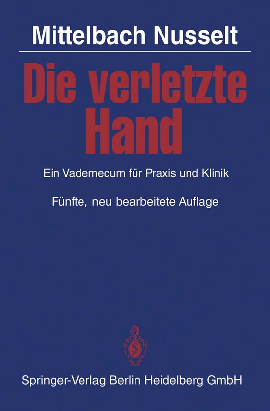 Die Verletzte Hand - cover