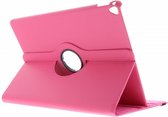 Tablet Hoes Geschikt voor iPad Pro 12.9 (2017) - 360° Draaibare Bookcase - Roze /Fuchsia