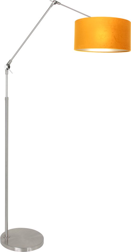 Steinhauer vloerlamp Prestige chic - staal - - 8105ST