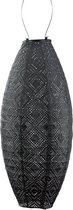 Lumiz Solar Tuinverlichting - Tuinverlichting op zonne energie - Buitenlampjes - Tuinverlichting op zonneergie - Buitenverlichting - Decoratie - Mosaic Long Oval - 20 cm - Donker Grijs