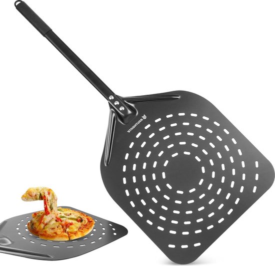 30 CM yapışmaz alüminyum hint Pizza tava krep arapça Dosa Roti Tawa Pan toptan A