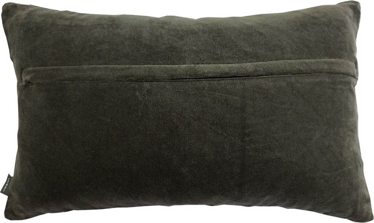 Folded Bruin Kussen -30 X 50