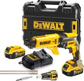 Bol.com DeWALT DCF620P2K 18V Li-Ion accu gipsschroefmachine / bandschroefmachine set (2x 5.0Ah accu) in TSTAK - koolborstelloos ... aanbieding
