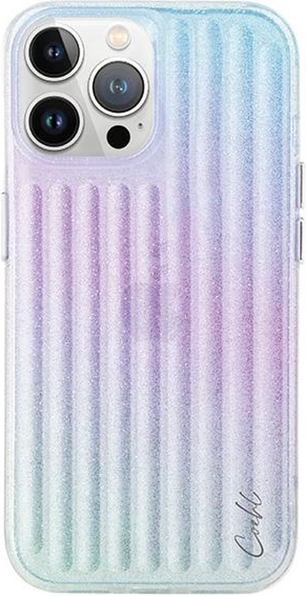 UNIQ Coehl Linear Back Cover hoesje voor Apple iPhone 15 Pro Max - Sterrenstof