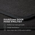 Tapis de sol noir avec texte 'Durable grâce à une haute qualité'