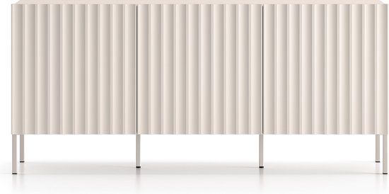 Selsey Deriva dressoir met drie deuren - 170 cm - lichtbeige