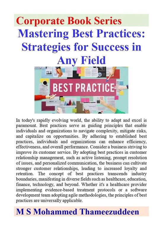 Mastering Best Practices - Strategies for Success in Any Field (ebook ...