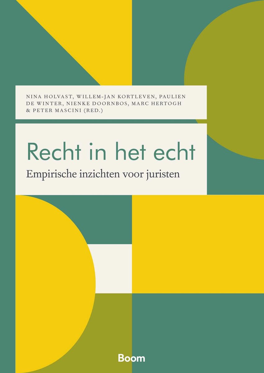 Omslag van Boom Juridische studieboeken - Recht in het echt