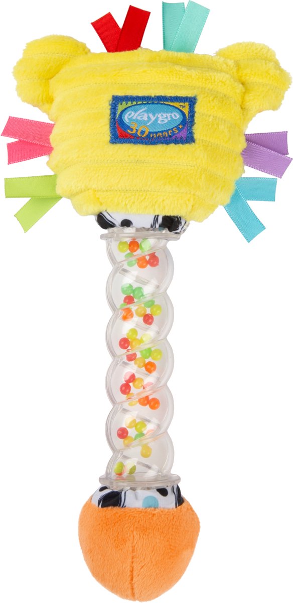 Playgro Safari Shaker Rain Rattle Stick - rammelaar - Speelgoed Baby - Speelgoed 1 jaar - Baby Speelgoed - Baby rammelaar — afbeelding 6