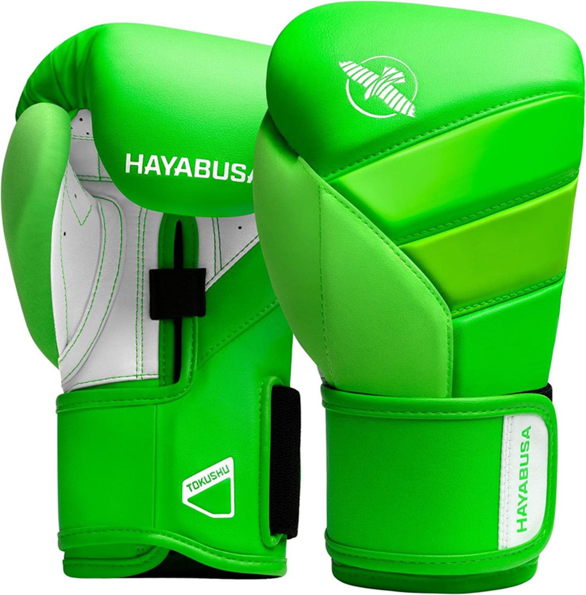 Hayabusa T3 Neon Bokshandschoenen - Neon Groen 16 oz