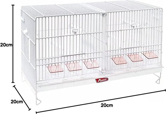Mega Vogelkooi voor parkieten, kanaries met standaard Mega Vogelkooi voor parkieten, kanaries met standaard