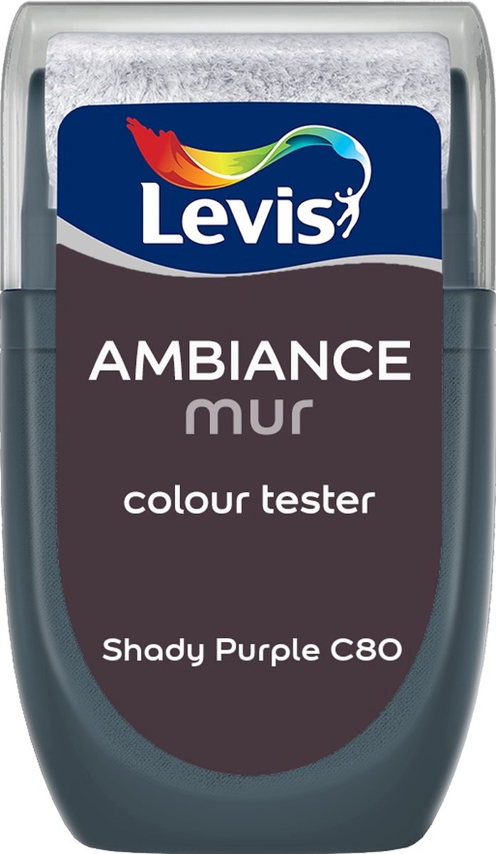 Levis Muurverf Kleurtester Mat Mix Shady Purple C80 30 ML