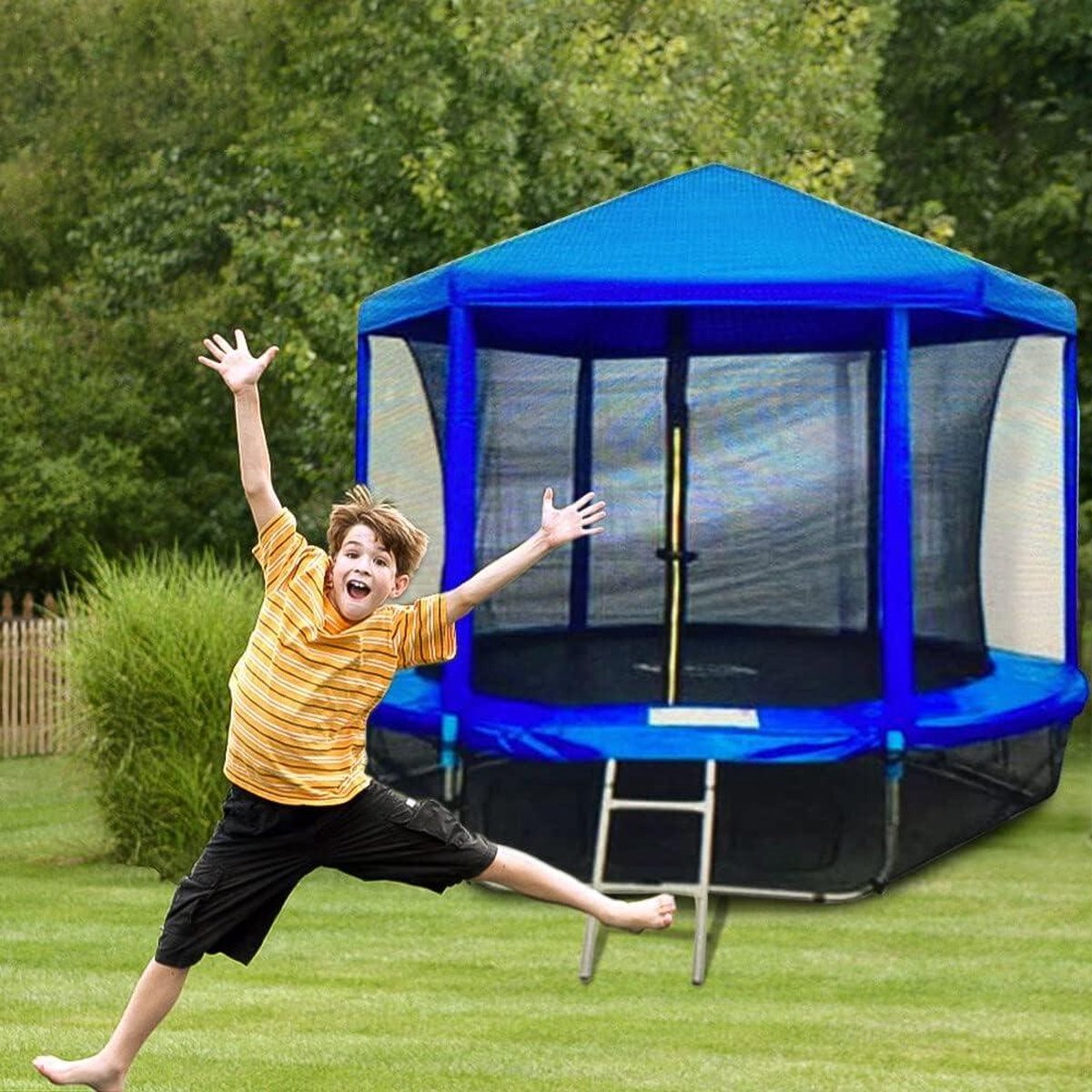 Tente de camping et cabane pour trampoline 305 cm de Jump4fun