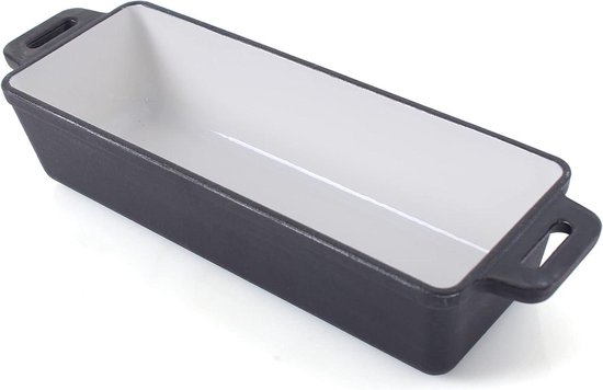 Multifunctionele Gietijzeren Broodbakpan 26 cm - 2-in-1 Braadpan met