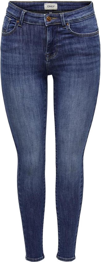 ONLY ONLPOWER MID SK PUSHUP DNM TAI012 NOOS Dames Jeans - Maat S X L30