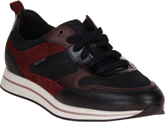 Mephisto Lydie Zwart- Baskets Bordo