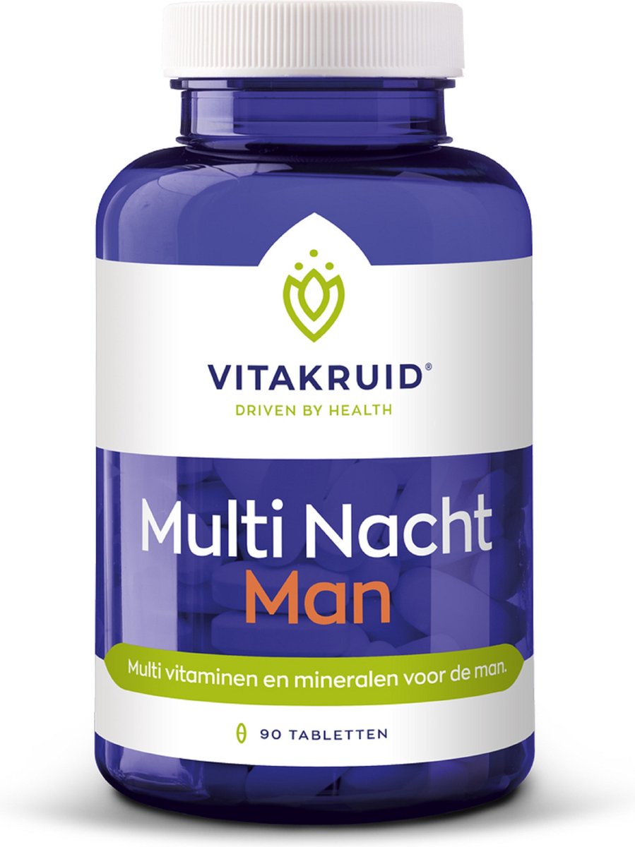 Goedkoopste Vitakruid Multi Nacht Man 90 tabletten