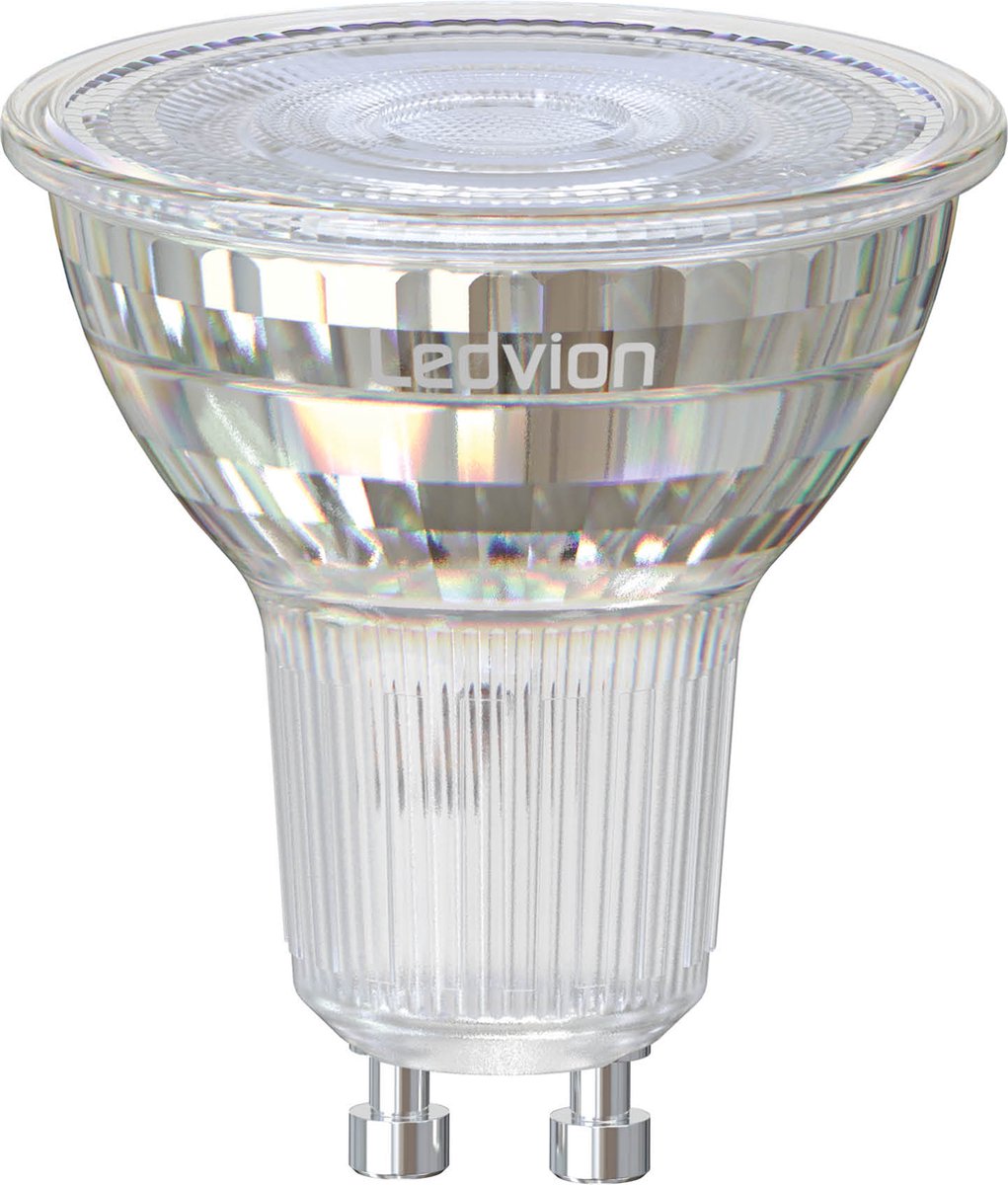 Ledvion - GU10 LED Spot - 3W - 2700K - 345L