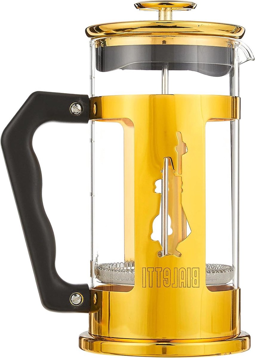 French Press Preziosa 1L - Goud - Beste Bialetti Koffiezetapparaat