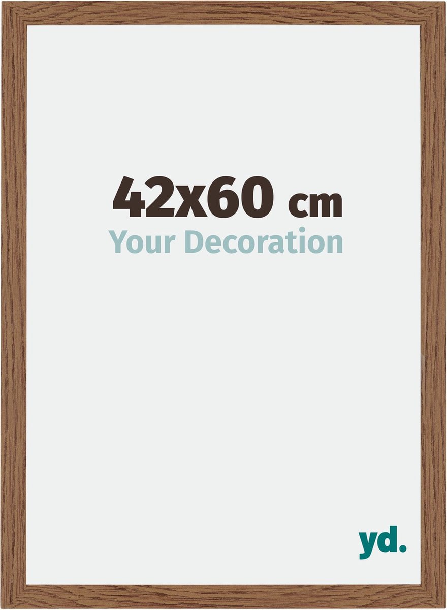 Your Decoration - Fotolijst 42x60 cm - MDF - Eiken Rustiek - Mura