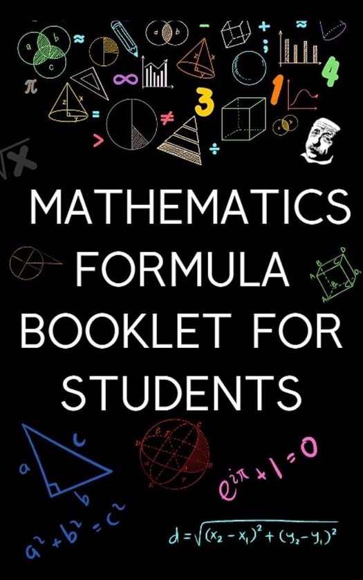 50 Mathematics Formula Notebook& Booklet For Students (ebook), Sati ...