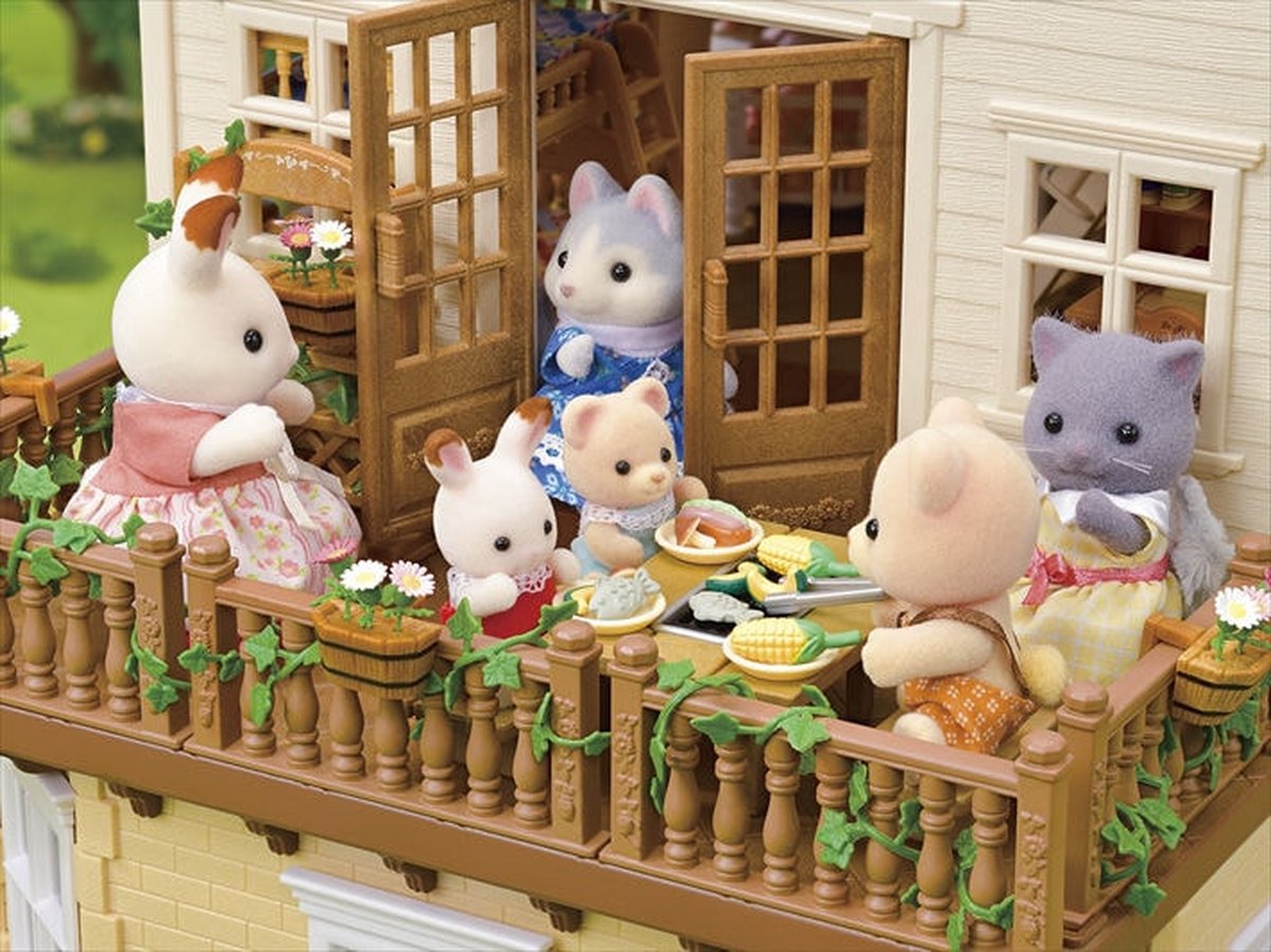 Sylvanian Families 5708- Groot poppenhuis met geheime speelkamer- poppenhuis- te combineren met Startershuis ( 5567) tot een mega poppenhuis — afbeelding 13
