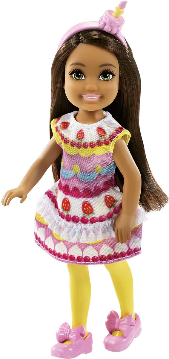 Barbie Club Chelsea - Meisje met Cupcake Jurkje - 15 cm - Minipop van Barbie — afbeelding 4