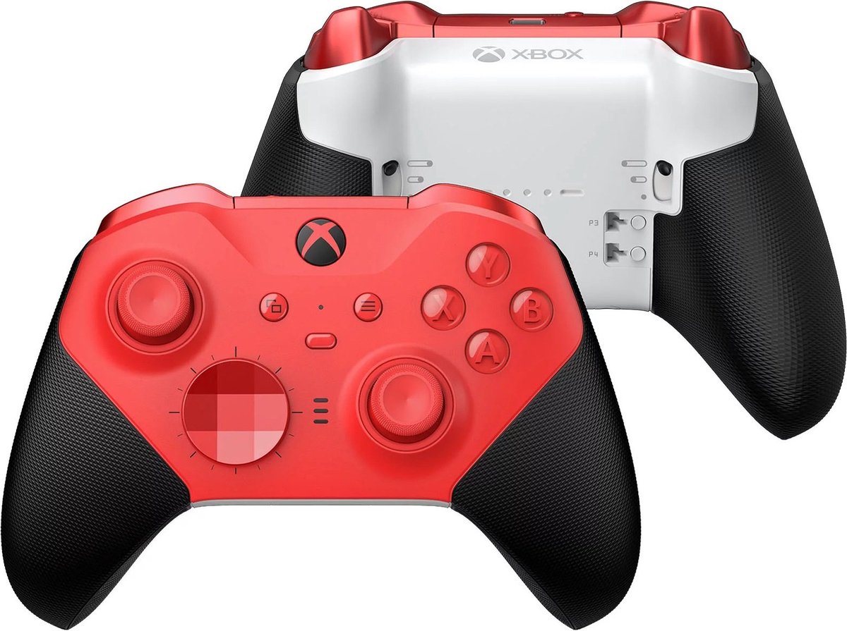 Xbox Elite Series 2 Draadloze Controller - Core Rood - Xbox Series X/S, Xbox One & PC