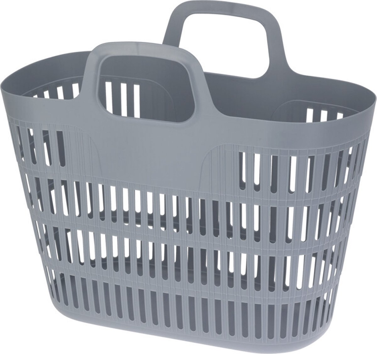 Wastas - flexibel - 25L - 47 x 23 x 32 cm - grijs - boodschappentas