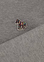 Paul Smith Mens Reg Fit Sweatshirt Zebra Truien & Vesten Heren - Sweater - Hoodie - Vest- Grijs - Maat XXL