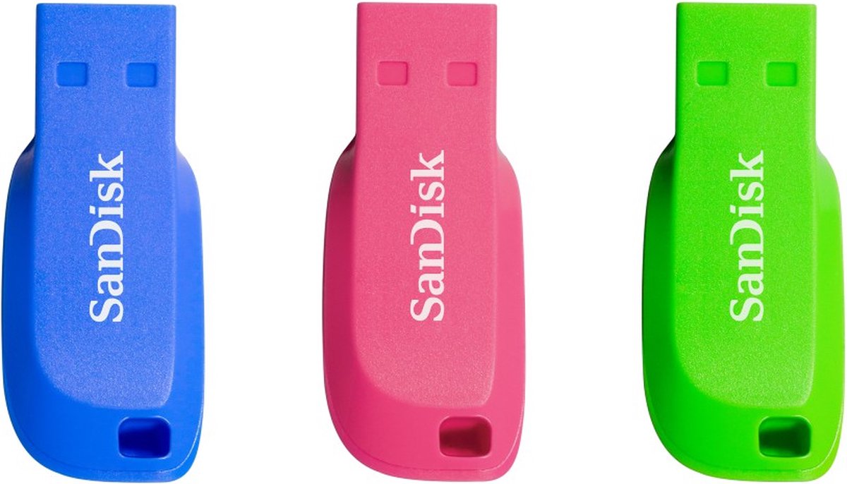Pendrive SanDisk SDCZ50C-032G-B46T USB 2.0 32 GB (3 uds)