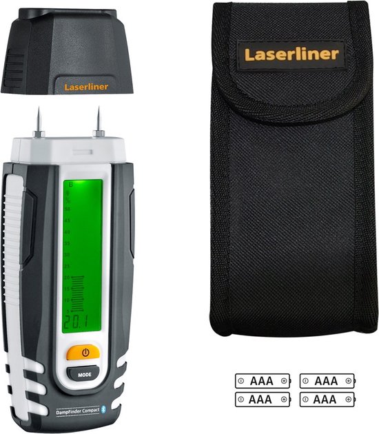 Foto: Laserliner dampfinder compact plus materiaal vochtmeter
