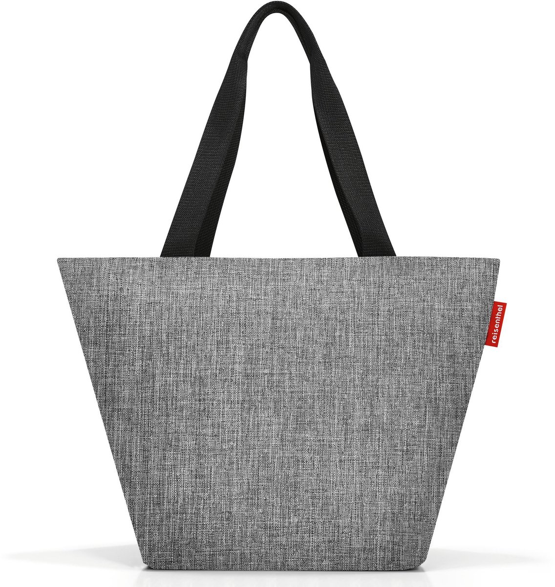 Reisenthel Shopper M Handtas - Shopper - Maat M - Polyester - 15L - Twist Silver Grijs