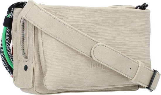 Sac Bandoulière Desigual Aquiles 23 Modèle Ronda - Motif Floral, Couleur Blanc, Neuf Avec étiquettes