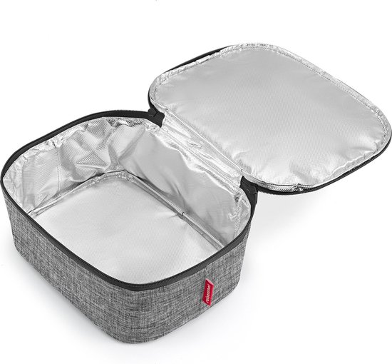 Reisenthel Coolerbag M Pocket Koeltas - 4,5L - Twist Silver Grijs van Reisenthel — afbeelding 2