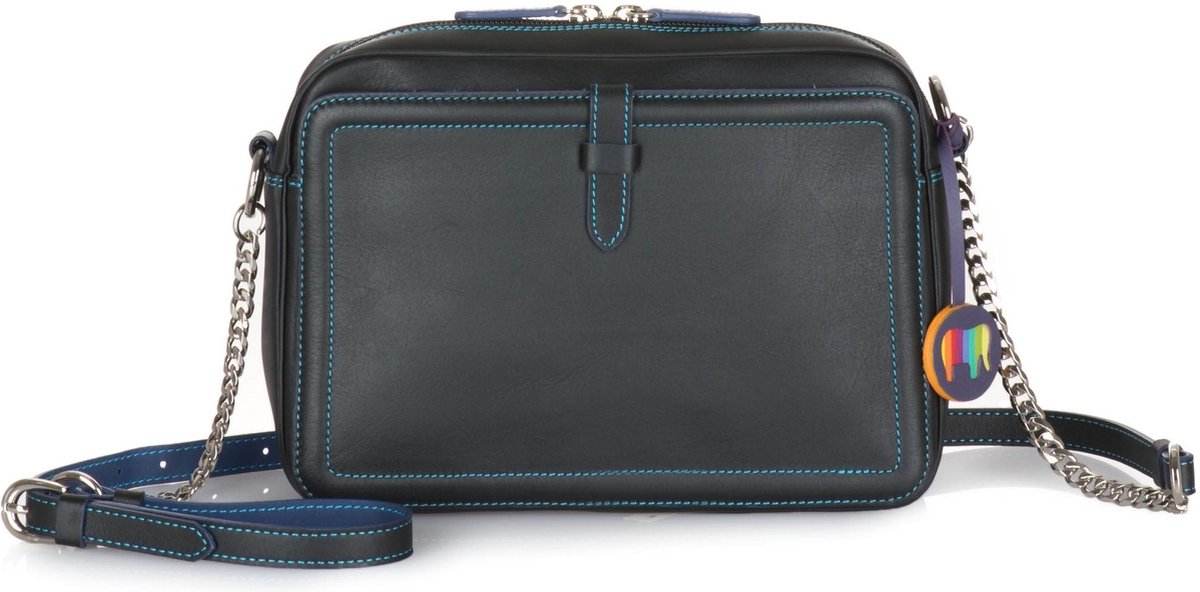 Mywalit Schoudertas leer 23 cm - Dames - black-pace