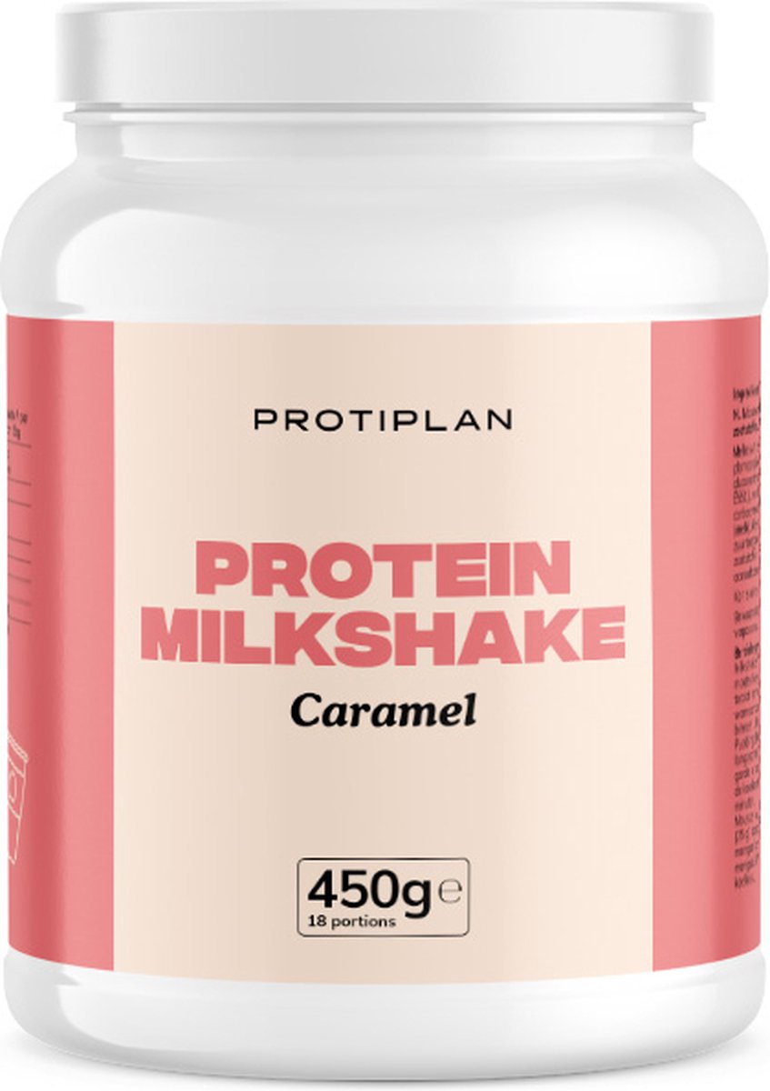 Protiplan - Protein Milkshake Caramel - 450 g - Eiwitdieet - Proteïneshake