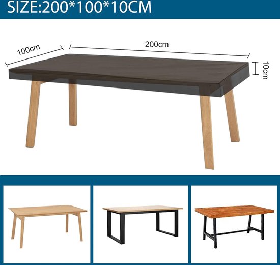 Housse De Protection Pour Table D'inversion – Tissu Oxford 420D Imperméable, Taille ~119x72x160 Cm, Pour Intérieur/extérieur