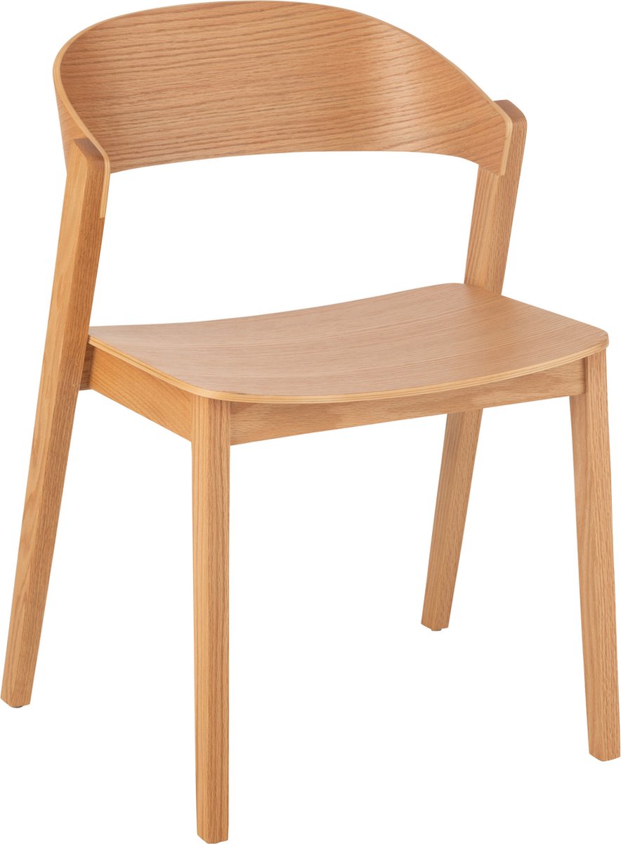 J-Line stoel Laga - eikhout/multiplex - naturel