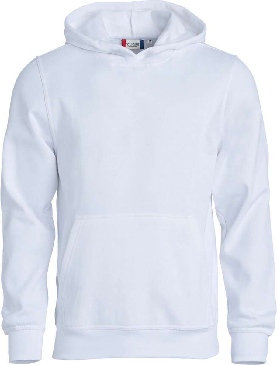 Clique Basic Hoody Junior 021021 - Wit - 90-100