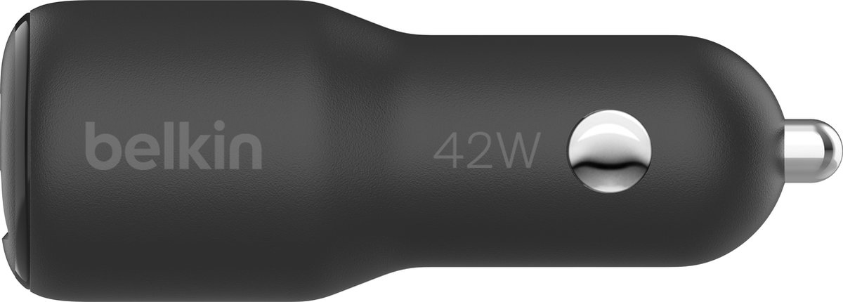 Belkin BoostCharge 42W - Snelle dual-port autolader thumbnail 3
