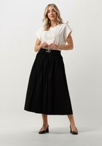 Twinset Milano Woven Skirt Rokken Dames - Zwart - Maat 40