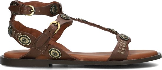 Foto: Bronx sky ler 85036 w sandalen dames bruin maat 41