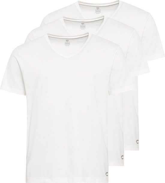 camel active V-neck Onderhemd in een pak van 3 - Maat menswear-XXL - Creme