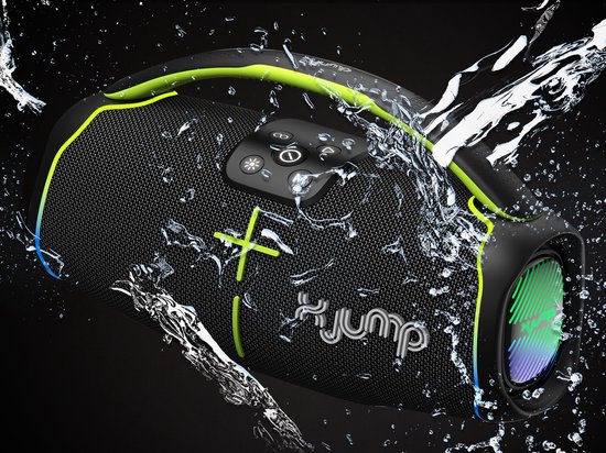 X JUMP XJ 150 Draadloze stereoluidspreker Zwart 60 W