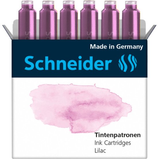 Schneider inktpatronen - doosje met 6 stuks - Brugman Art