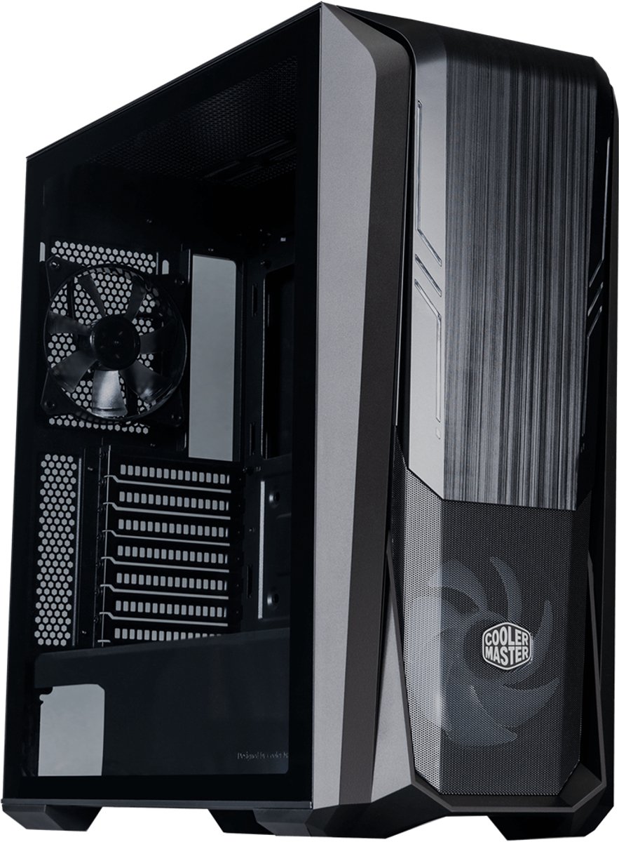 Cooler Master Masterbox 500 Midi Tower Zwart behuizing - afbeelding 2