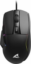 Bol.com Sharkoon SGM35 Rechtshandig Optisch USB Type-A 6400 DPI Zwart aanbieding
